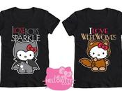 t.shirts Hello Kitty inspirés Twilight