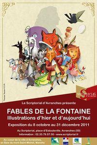 Fables de La Fontaine expostion Scriptorial Avranches 2011