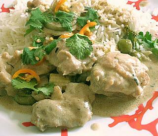 La recette du weekend: Curry vert de poulet