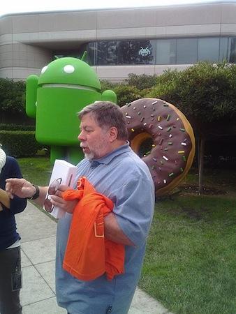Steve wozniak achète un Galaxy Nexus