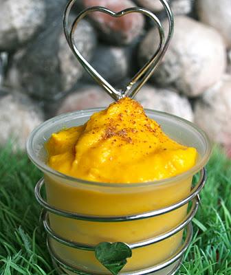 CREME DE POTIMARRON À LA RICOTTA