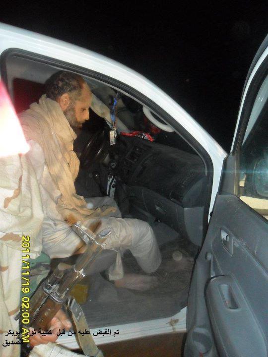 Libye – Photos de l’arrestation de Seif Al-Islam