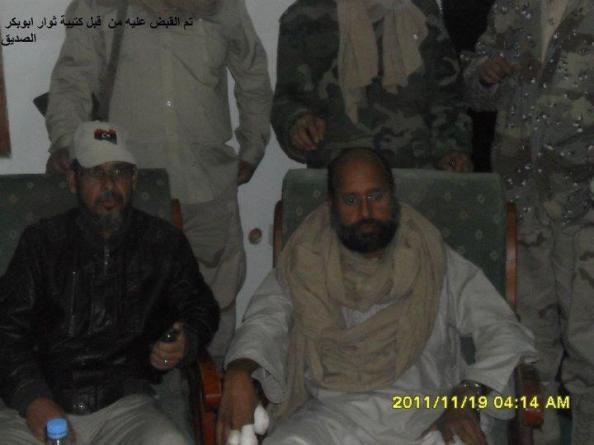 Libye – Photos de l’arrestation de Seif Al-Islam