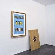 Gauthier Leroy, Backstage, coffret en bois plaqué chêne, double fond aimants, sangles, 5 sérigraphies, 120 X 90 cm, 2010 PLAY IT AGAIN! #3 | EXPOSITION AUTO-PILOTE | GAUTHIER LEROY | BBB Toulouse