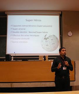 Quand Salah Benzakour nous raconte une histoire de Super Héros, au Startup Week-end de Strasbourg