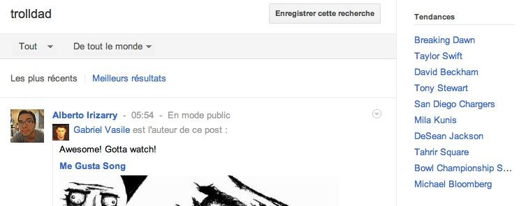 tendances google plus Les tendances sinvitent dans Google+
