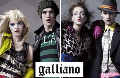 John Galliano propose ses collections mode sur la boutique en ligne GallianoStore