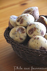 Muffins choco-lavande