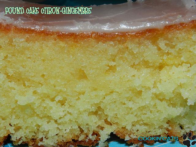 POUND CAKE CITRON-GINGEMBRE