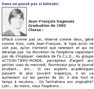 Le 30e - Graduation de Bourget, 1982