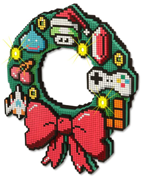 8-bit_holiday_wreath_animated