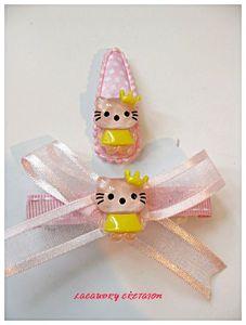 lot barrette kawaii hello cats 1
