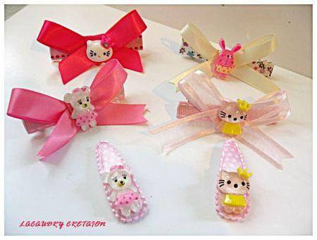 BARRETTES ET PINCES KAWAII LCB