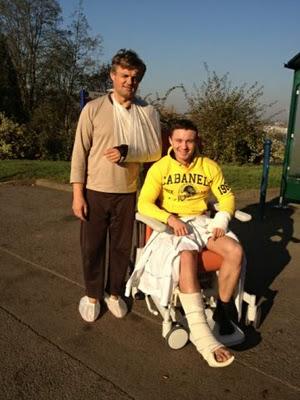 Enzo : un sportif blessé