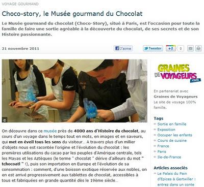 Découvrez Choco-Story, le musée gourmand du chocolat