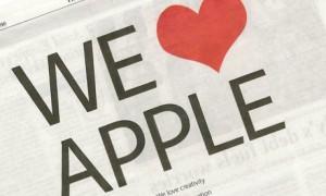 Apple lance sa nouvelle campagne de pub « Love »