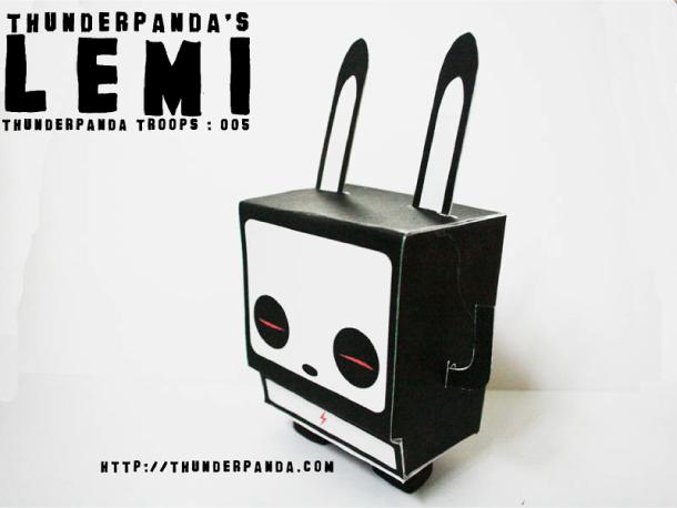Blog_Paper_toy_papertoys_Thunderpanda_Troops_Lemi_pic Papertoys Thunderpanda Troops (x 5)