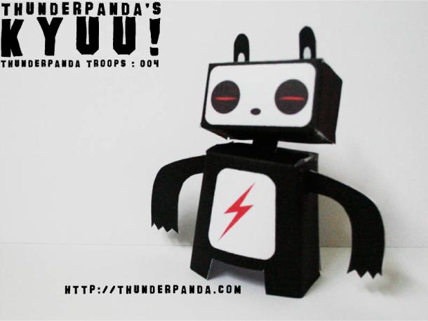 Blog_Paper_toy_papertoys_Thunderpanda_Troops_Kyuu_pic Papertoys Thunderpanda Troops (x 5)