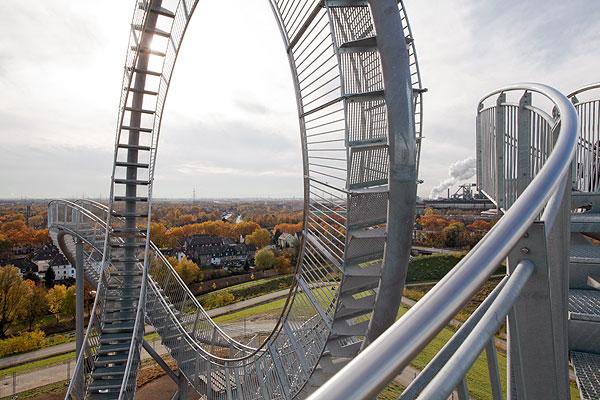 Tiger and Turtle, a walkable roller coaster by Heike Mutter und Ulrich Genth
