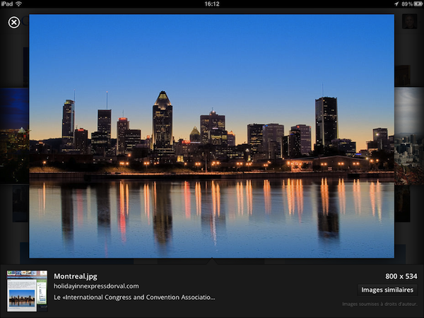 google ipad 4 Google une application iPad intéressante