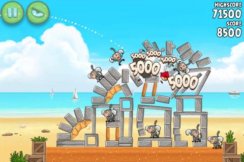 Mise-à-jour pour Angry Birds Rio version iPhone
