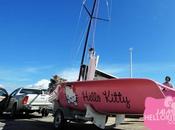 Insolite bâteau voilier Hello Kitty