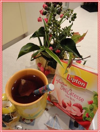Infusion Lipton rose-litchi