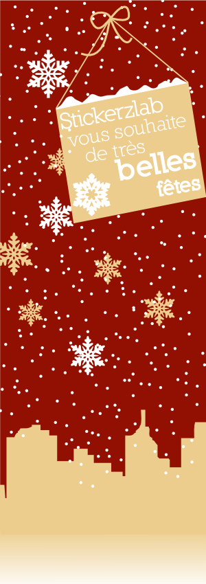 Stickerzlab s’habille aux couleurs de Noël…