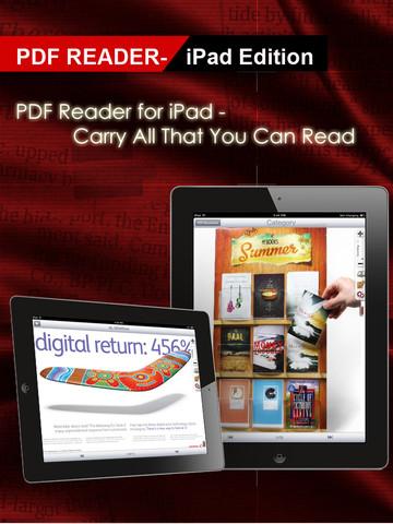 PDF Reader pour iPad passe de 3,99€ à 2,99€ pour une durée limitée