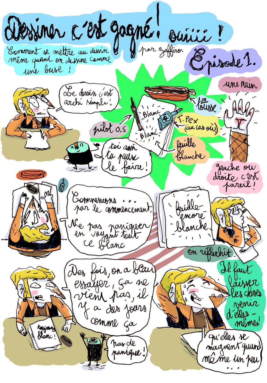 Dessiner c'est gagné ! Épisode 01.
