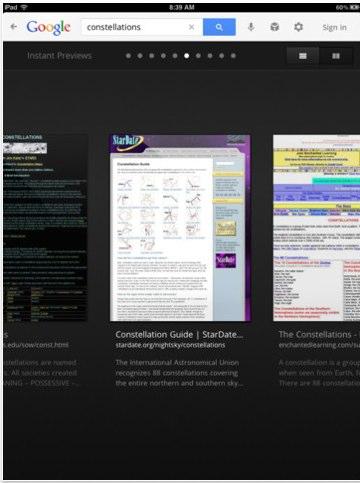 Google met à jour son application de recherche sur iOs