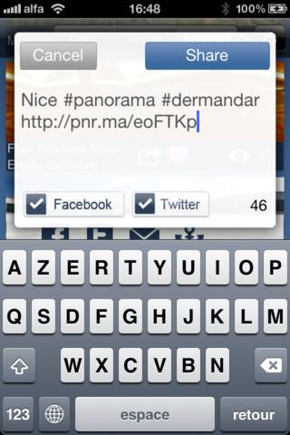 Créez des panoramas gratuitement avec Dermandar Panorama pour iPhone