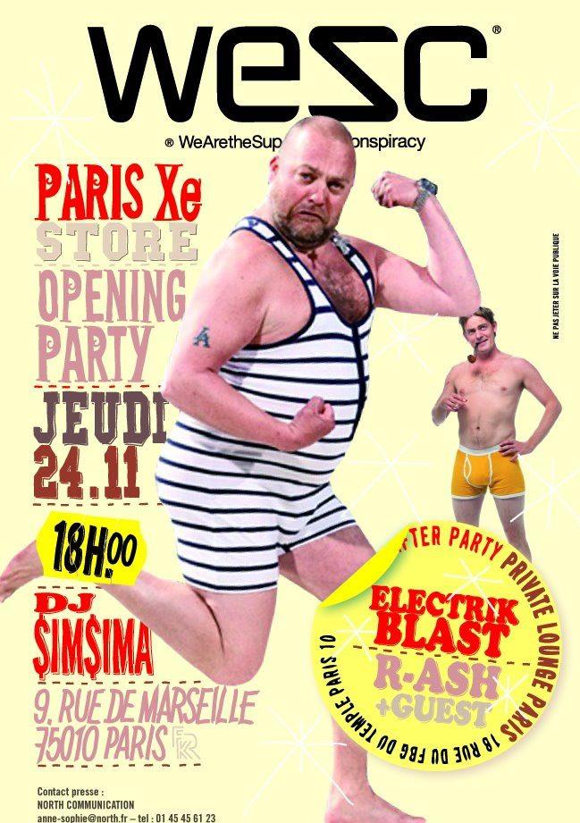 WeSC Paris X Opening Party