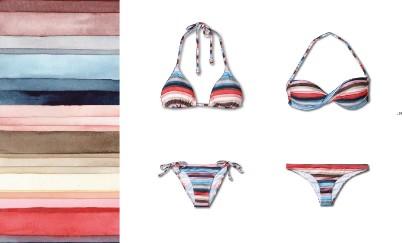 Quiksilver met des rayures et de l’aquarelle dans sa collection Printemps-Eté 2012