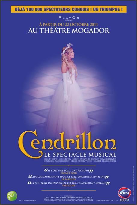 A nous les planches : Cendrillon au théâtre du Mogador