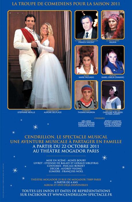 A nous les planches : Cendrillon au théâtre du Mogador