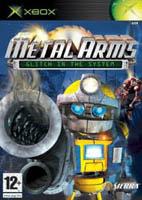 Jaquette DVD de l'édition européenne du jeu vidéo Metal Arms: Glitch in the System
