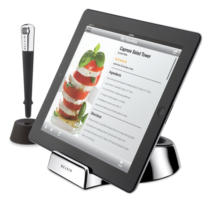 Belkin : un support pour utiliser l’iPad en cuisine