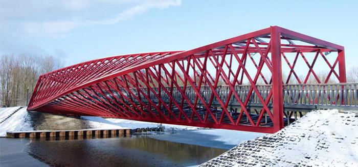 The Twist Bridge - West 8 Urban Design & Landscape Architecture