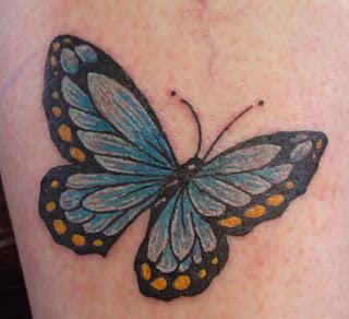 Butterfly Tattoos On Wrist