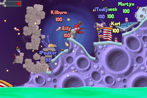 5 codes à gagner pour Worms version iPhone