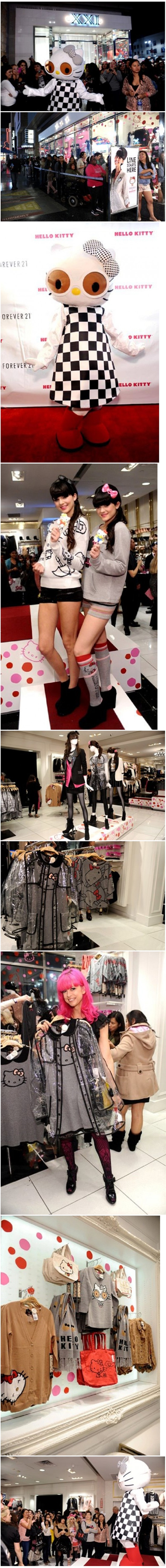 Forever 21 for Hello Kitty US Party !