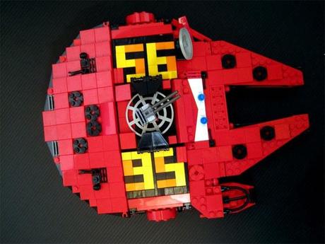 lightning falcon fucon millenium lego gnd geek Le faucon millenium, tout en Lego