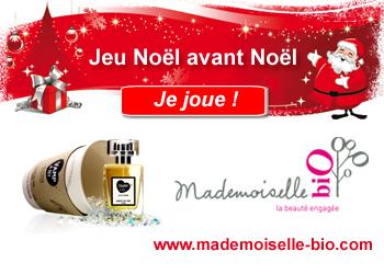 Grand jeu Noël avant Noël avec Mademoiselle Bio