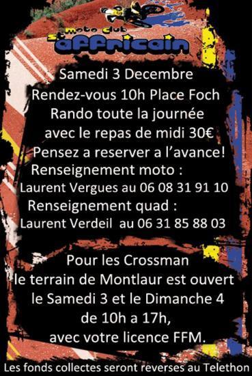 Téléthon Saint Affrique 03-12-11