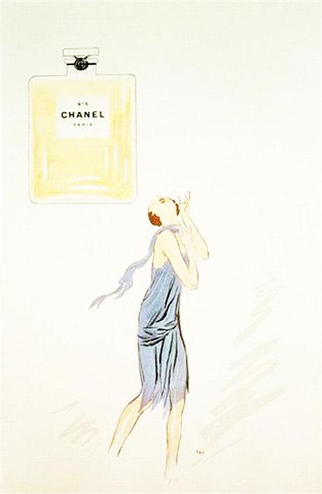 Lithographie Chanel 1921