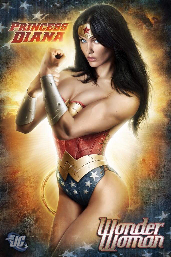 Wonder Woman affiche du film fan made