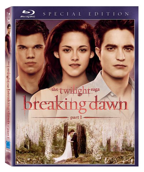 Le DVD/Blu-Ray de Breaking Dawn (USA)
