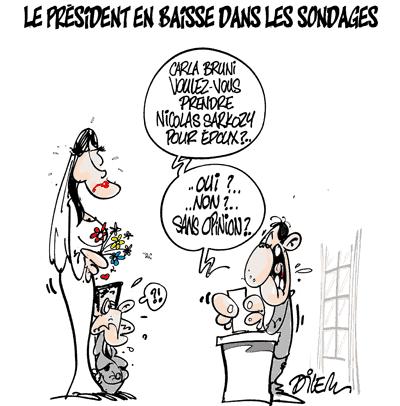 mariage Sarkozy manoeuvre diversion