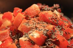Cumin, cayenne et poivron rouge...